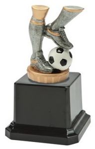 incl Wunsch-Beschriftung Kinder Fußball Kids Resine Figure 12cm 
