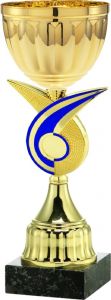 OUT2009.100 Pokal inkl. Emblem u. Beschriftung | 27,0 cm