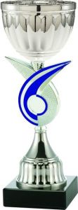 OUT2059.100 Pokal inkl. Emblem u. Beschriftung | 27,0 cm