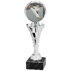 165.BL04 Karate Pokal-Ständer inkl. Beschriftung | 3 Größen