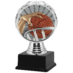 P514.23 Basketball Pokal-Trophäe inkl. Beschriftung | 3 Größen