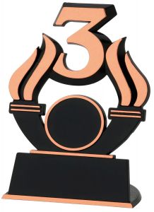 Q153 Pokal-Aussteller inkl.  Emblem u. Beschriftung | 10,0 cm