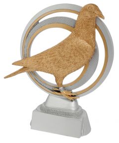 Gravur Pokal Taube Trophäe Taubenzucht 12,5 cm hoch inkl 