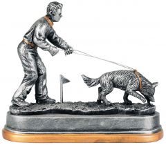 RE.151 Hundesport Pokalfigur inkl. Gravur  | 20,0 cm