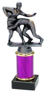 X9.154.34418 Rugby Pokal Trophäe inkl. Gravur | 20,4 cm