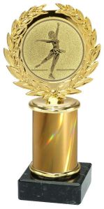 900.01.342 Eiskunstlauf Pokal inkl. Beschriftung | Serie 3 Stck.