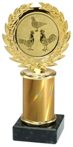 900.01.399 Geflügel Pokal inkl. Beschriftung | Serie 3 Stck.