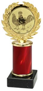 900.08.265 Hühner Pokal inkl. Beschriftung | Serie 3 Stck.
