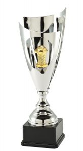 LT.048.029 Basketball Metall-Pokal mit Sportfigur inkl. Gravur | 3 Größen