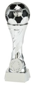 X821-4.02 3D-Fussball Pokal inkl. Beschriftung | Serie 4 Stck.